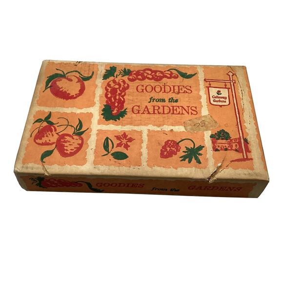 Rare Vintage Callaway Gardens Goodies from the Gardens 12-Jar Sampler Box - Picture 7 of 12